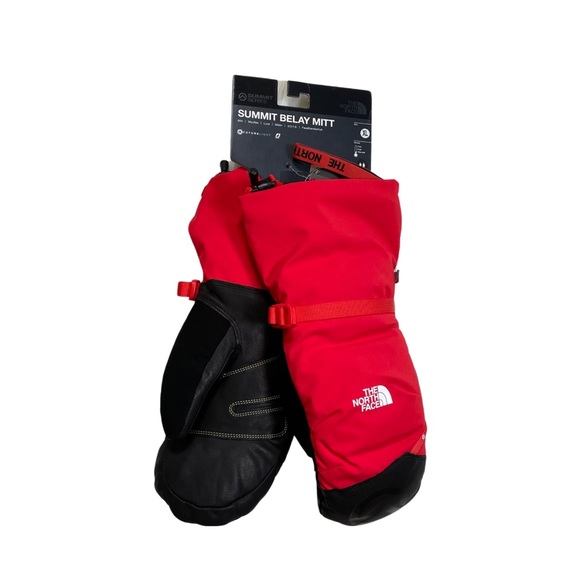north face summit belay mitts